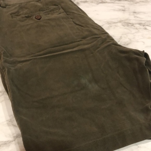 Tommy Bahama Shorts silk. Size 35 waist. Khaki brown relax fit EUC - Picture 13 of 13